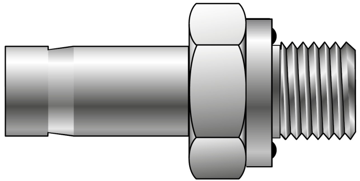 Tube End Male Adapter With ED Seal BSPP (For Fractional Tube)